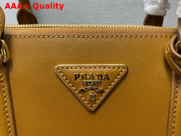 Prada Medium Prada Galleria Saffiano Leather Bag in Caramel 1BA863 Replica