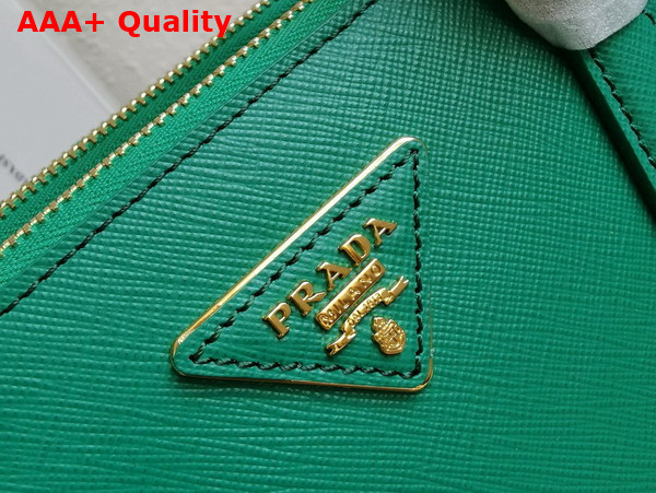 Prada Medium Prada Galleria Saffiano Leather Bag in Green 1BA863 Replica