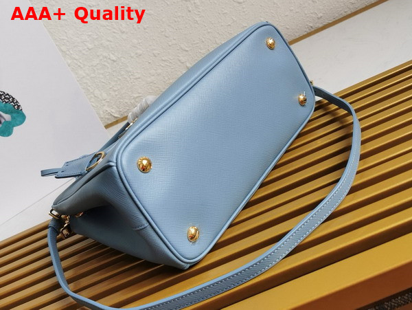 Prada Medium Prada Galleria Saffiano Leather Bag in Light Blue 1BA863 Replica