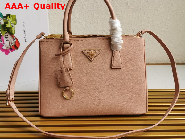 Prada Medium Prada Galleria Saffiano Leather Bag in Powder Pink 1BA863 Replica