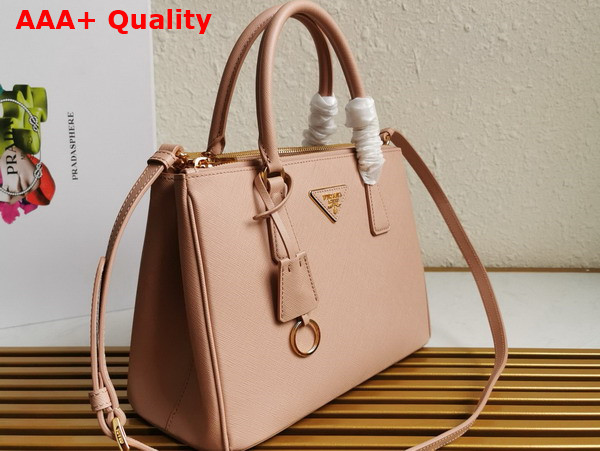 Prada Medium Prada Galleria Saffiano Leather Bag in Powder Pink 1BA863 Replica