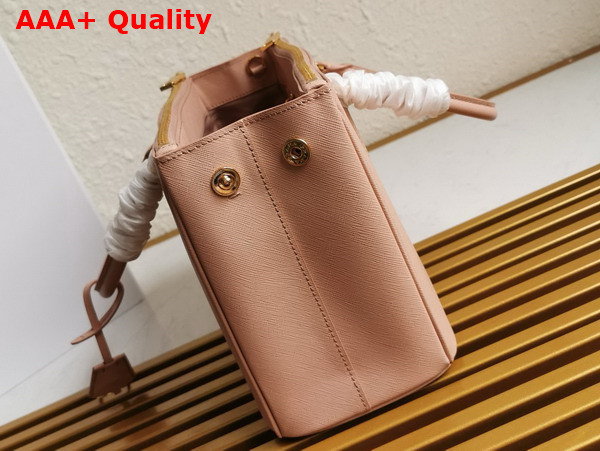 Prada Medium Prada Galleria Saffiano Leather Bag in Powder Pink 1BA863 Replica