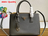 Prada Medium Prada Galleria Saffiano Leather Bag in Slate Gray 1BA863 Replica