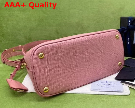 Prada Medium Saffiano Leather Matinee Bag Petal Pink Replica