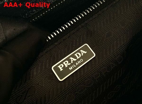 Prada Medium Saffiano Leather Two Handle Bag in Black 1BA428 Replica