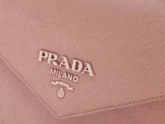 Prada Monochrome Saffiano Leather Bag in Pink