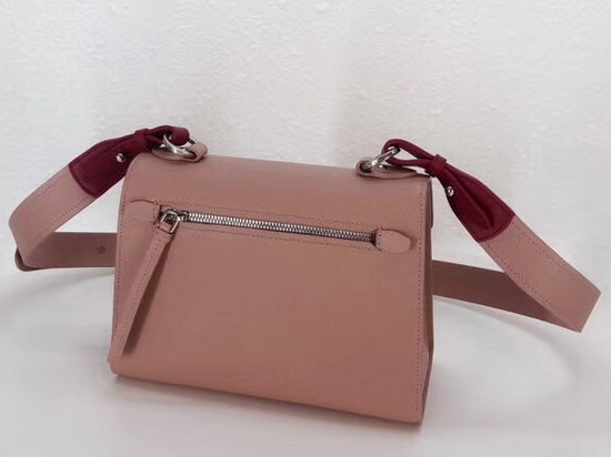 Prada Monochrome Saffiano Leather Bag in Pink