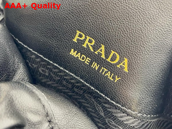 Prada Nappa Leather Mini Bag in Black 1BC227 Replica