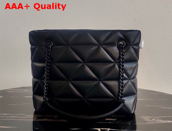 Prada Nappa Leather Prada Spectrum Tote in Black 1BG298 Replica