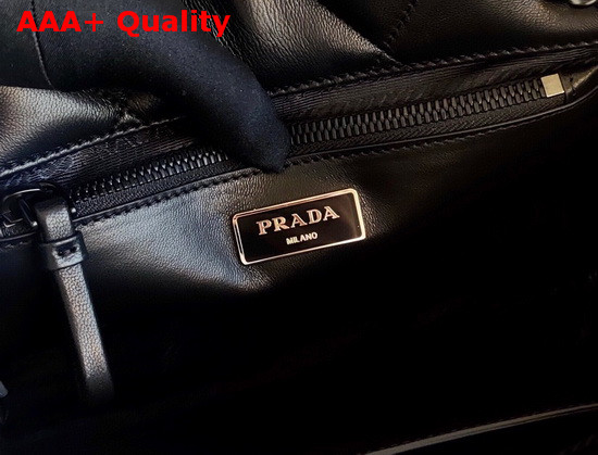 Prada Nappa Leather Prada Spectrum Tote in Black 1BG298 Replica