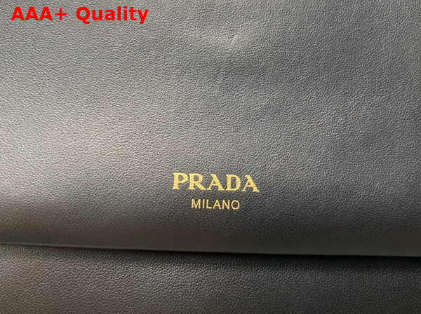 Prada Nappa Leather Shoulder Bag in Black 1BD368 Replica