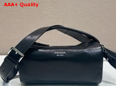 Prada Nappa Leather Shoulder Bag in Black 2VH188 Replica