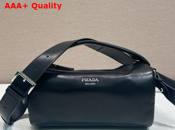 Prada Nappa Leather Shoulder Bag in Black 2VH188 Replica