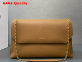 Prada Nappa Leather Shoulder Bag in Carmel 1BD368 Replica