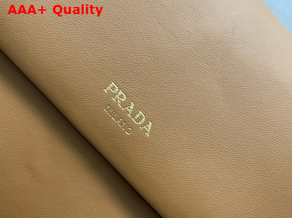 Prada Nappa Leather Shoulder Bag in Carmel 1BD368 Replica