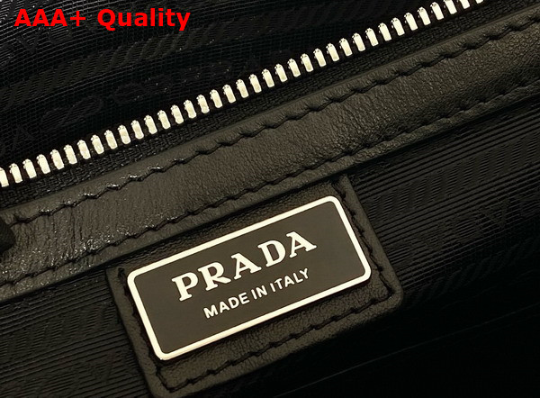 Prada Nappa Leather Work Bag in Black 2VE368 Replica