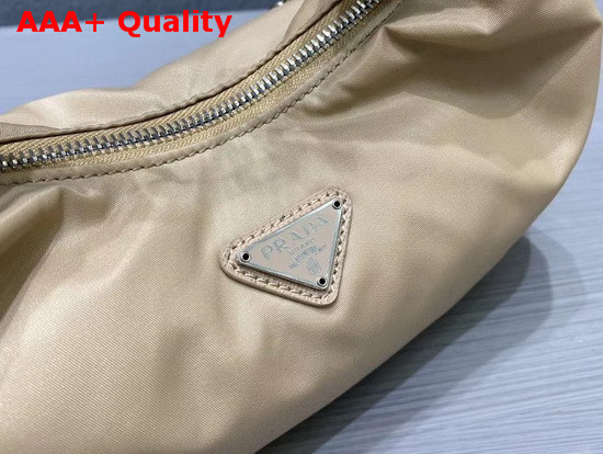 Prada New Nylon Shoulder Bag in Beige Replica