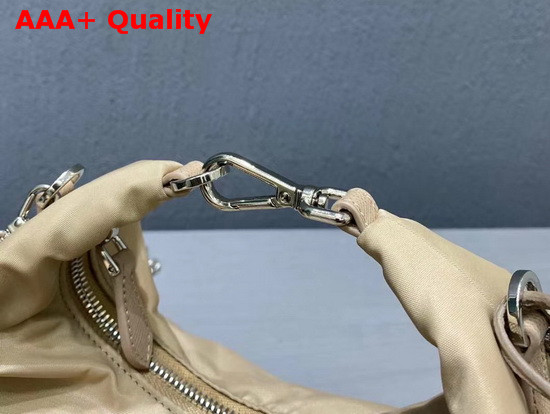 Prada New Nylon Shoulder Bag in Beige Replica