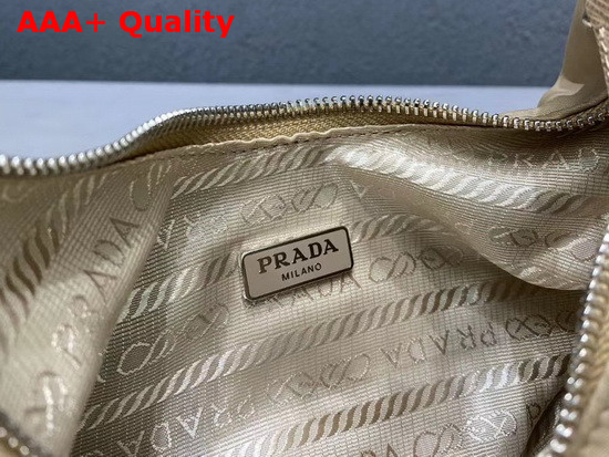 Prada New Nylon Shoulder Bag in Beige Replica