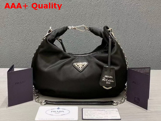 Prada New Nylon Shoulder Bag in Black Replica