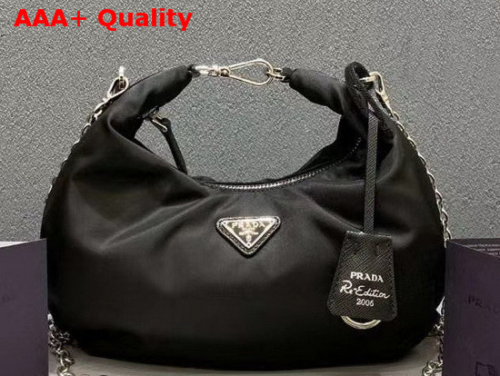 Prada New Nylon Shoulder Bag in Black Replica