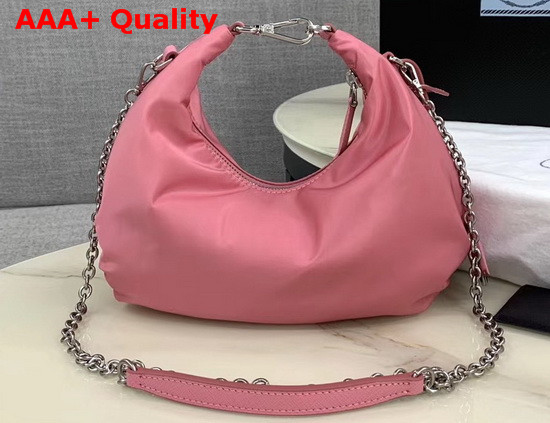 Prada New Nylon Shoulder Bag in Pink Replica