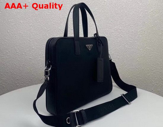 Prada Nylon Briefcase Black Replica