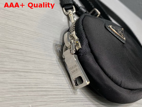 Prada Nylon Cargo Pouch in Black 1TT110 Replica