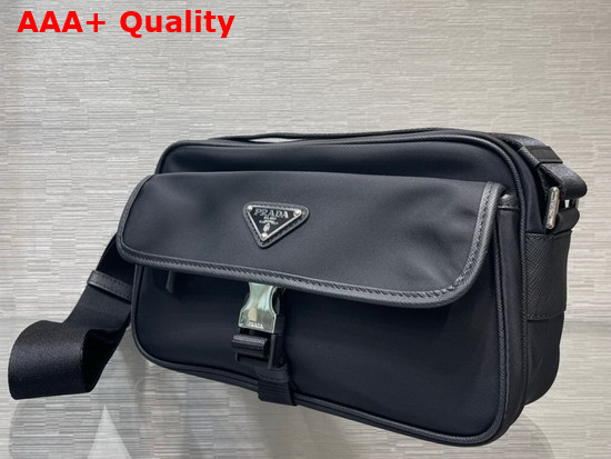 Prada Nylon Cross Body Bag in Black 2VH074 Replica