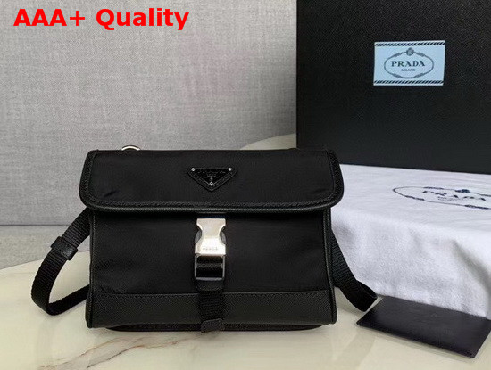 Prada Nylon Cross Body Bag in Black Replica