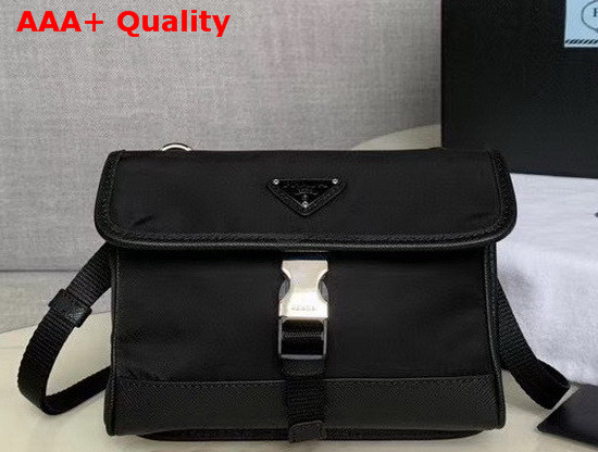 Prada Nylon Cross Body Bag in Black Replica