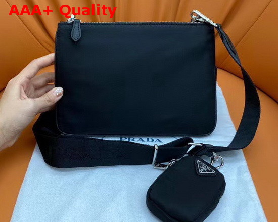 Prada Nylon Re Edition 2000 Shoulder Bag in Black Replica