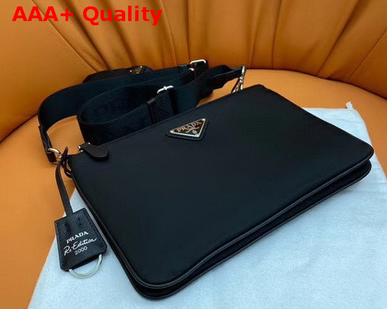 Prada Nylon Re Edition 2000 Shoulder Bag in Black Replica