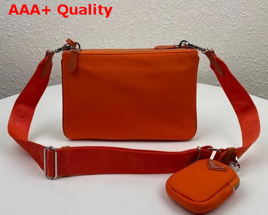 Prada Nylon Re Edition 2000 Shoulder Bag in Orange Replica