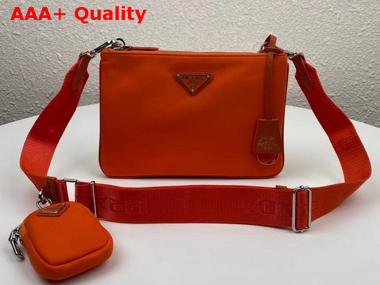 Prada Nylon Re Edition 2000 Shoulder Bag in Orange Replica