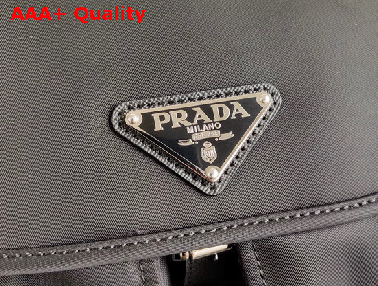 Prada Nylon Shoulder Bag in Black 1BD225 Replica