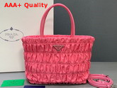 Prada Nylon Tote in Begonia Pink Replica