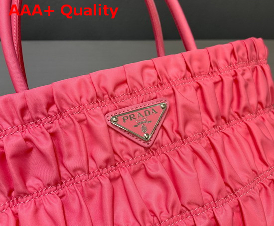 Prada Nylon Tote in Begonia Pink Replica