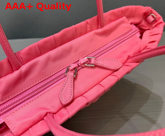 Prada Nylon Tote in Begonia Pink Replica