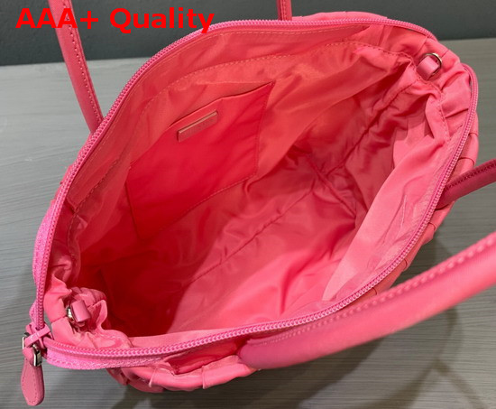 Prada Nylon Tote in Begonia Pink Replica