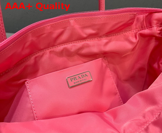 Prada Nylon Tote in Begonia Pink Replica