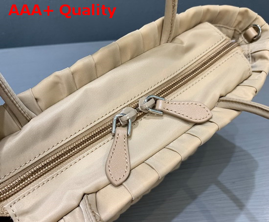 Prada Nylon Tote in Beige Replica