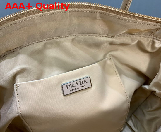 Prada Nylon Tote in Beige Replica