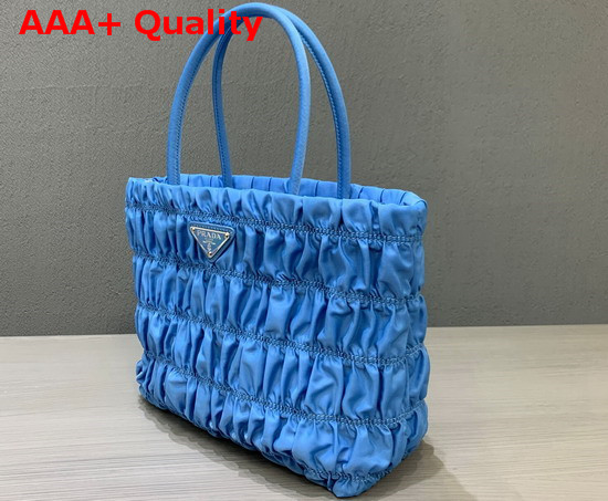 Prada Nylon Tote in Periwinkle Blue Replica