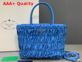 Prada Nylon Tote in Periwinkle Blue Replica