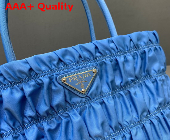 Prada Nylon Tote in Periwinkle Blue Replica