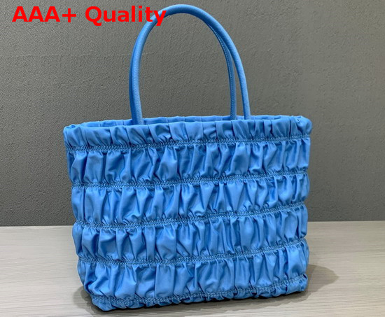 Prada Nylon Tote in Periwinkle Blue Replica