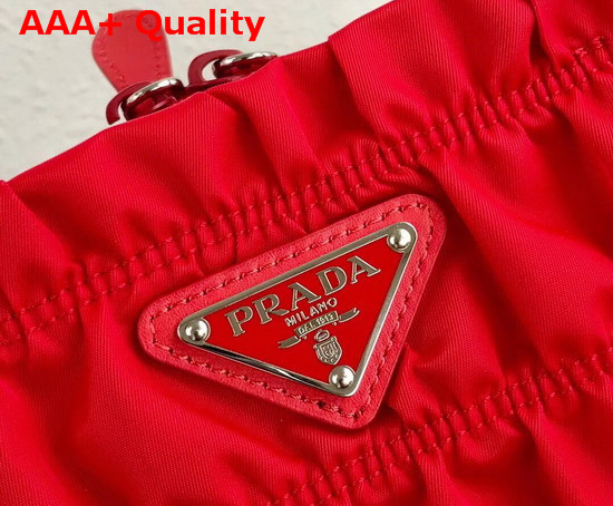 Prada Nylon Tote in Red Replica