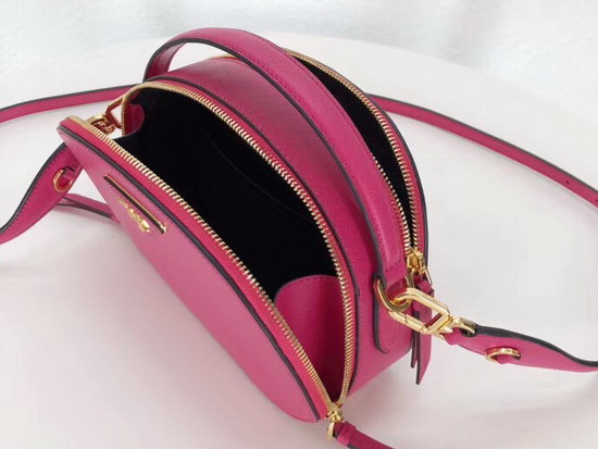 Prada Odette Saffiano Leather Bag in Fuchsia