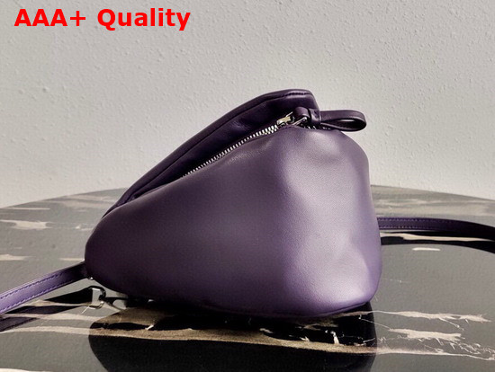 Prada Padded Nappa Leather Handbag Violet 1BA315 Replica